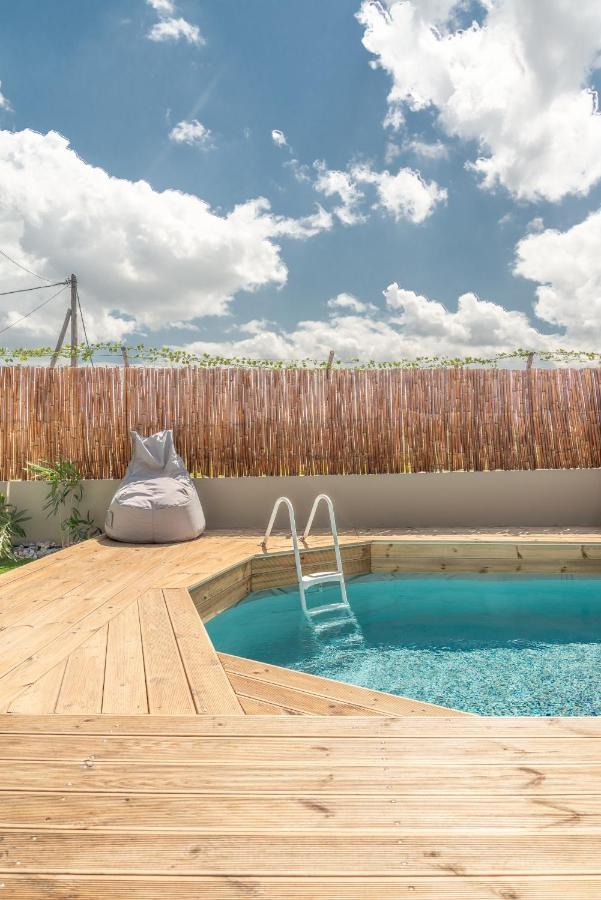 Cozy House With Pool Near Beach Gazi Esterno foto